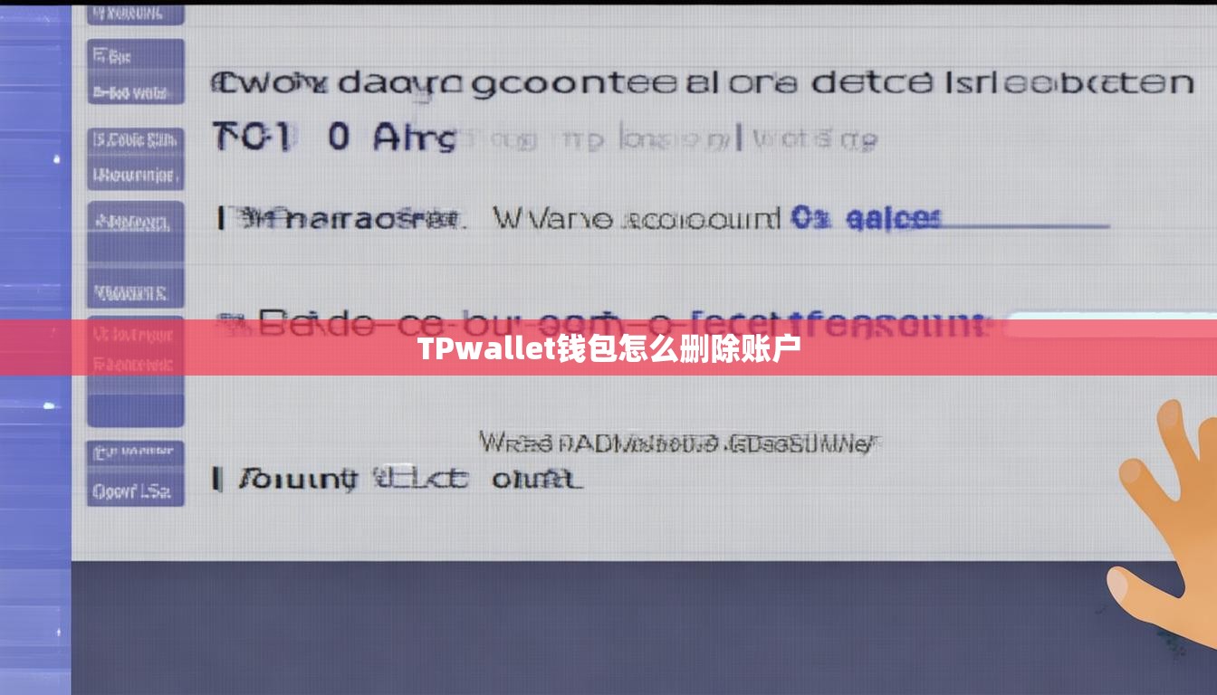 TPwallet钱包怎么删除账户  第1张