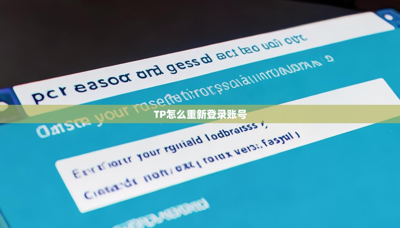 TP怎么重新登录账号