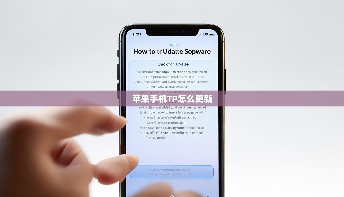 苹果手机TP怎么更新