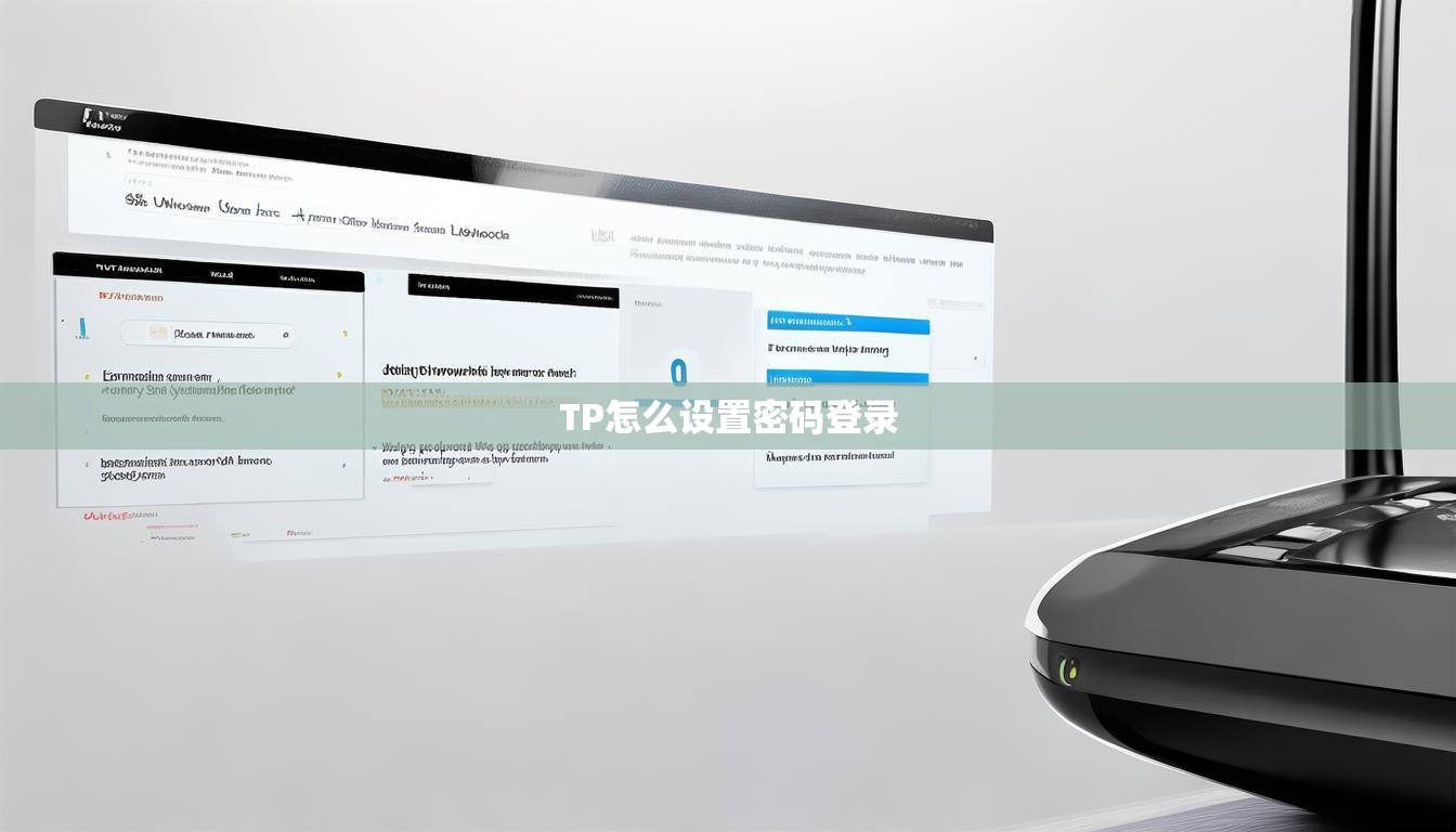 TP怎么设置密码登录