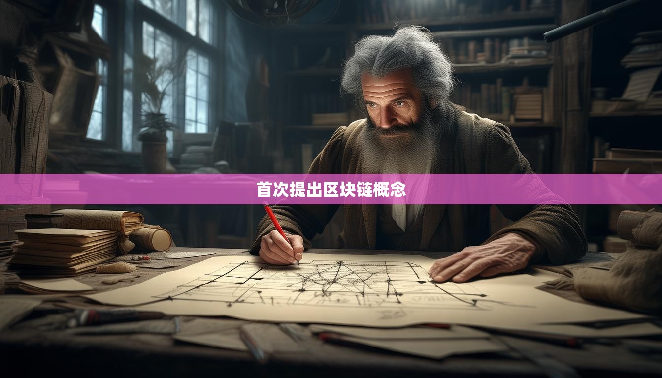 首次提出区块链概念