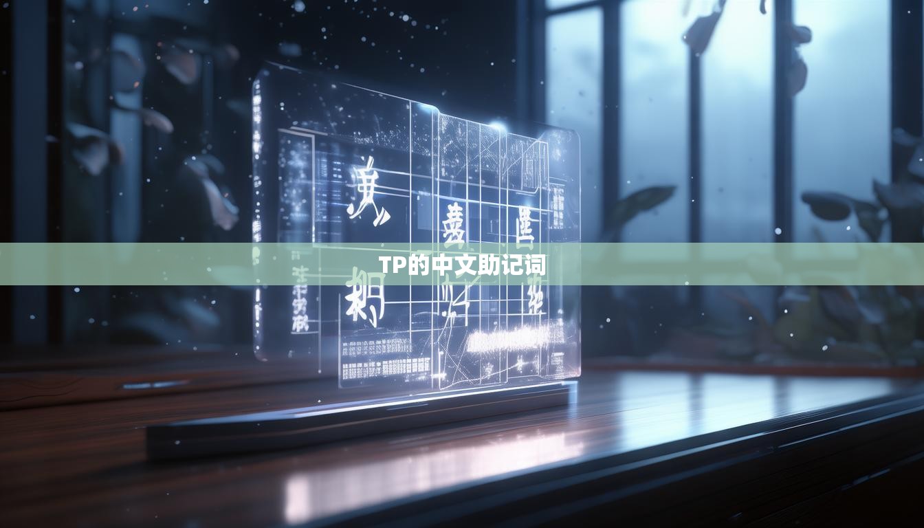 TP的中文助记词