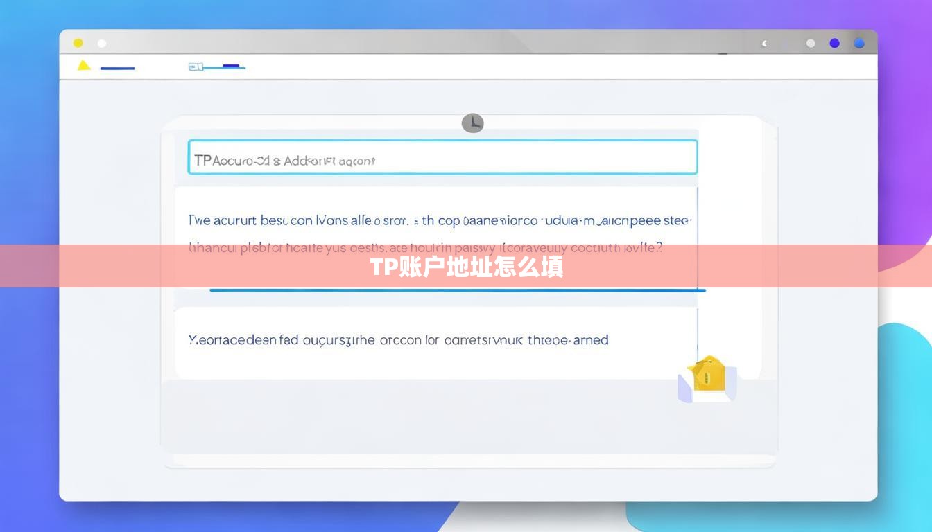 TP账户地址怎么填